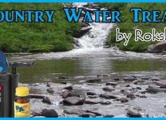 Backcountry Water Treatment watertreatment
