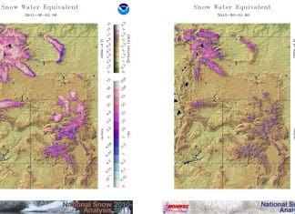 Snow on the Mountain Part 3 swe 06 01 11 central rockies rhr 1