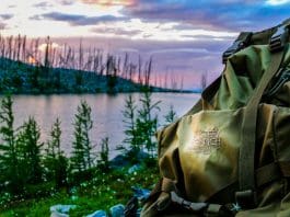 Mystery Ranch 2014 NICE Metcalf, with Matt Cashell MetcalfAtTheLake.jpg