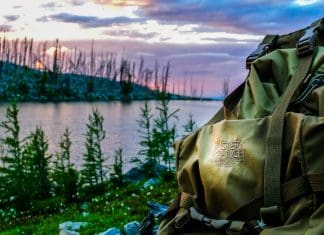 Mystery Ranch 2014 NICE Metcalf, with Matt Cashell MetcalfAtTheLake.jpg