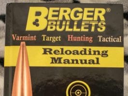 Review: Berger Reloading Manual BergerCover