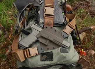 Kenai Chest Holster Review Gunslinger-on-Pack