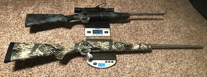 Uberlight rifle vs Kimber Mountain Ascent