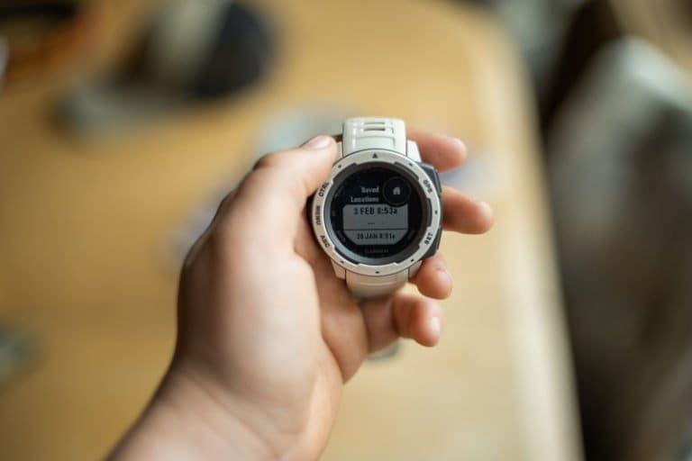 GARMIN INSTINCT GPS WATCH REVIEW visual data 4