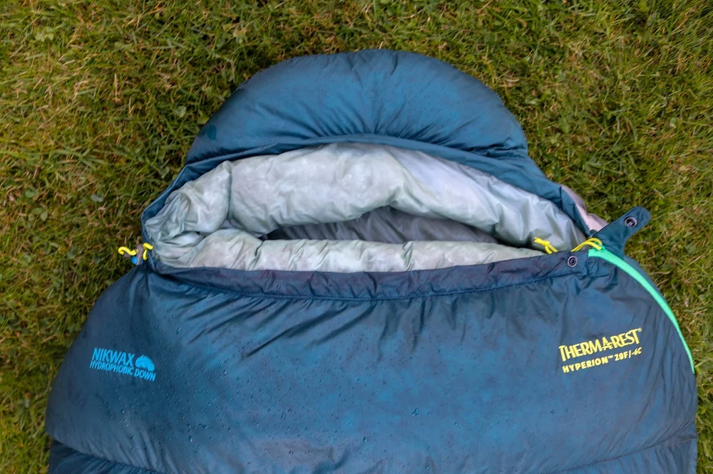 Thermarest Hyperion 20 Sleeping Bag - Incredible Ultralight 900 Fill - View #4