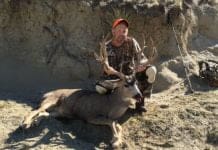 200″ Mule Deer With A Borrowed Rifle