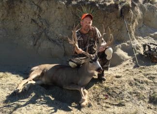 200″ Mule Deer With A Borrowed Rifle