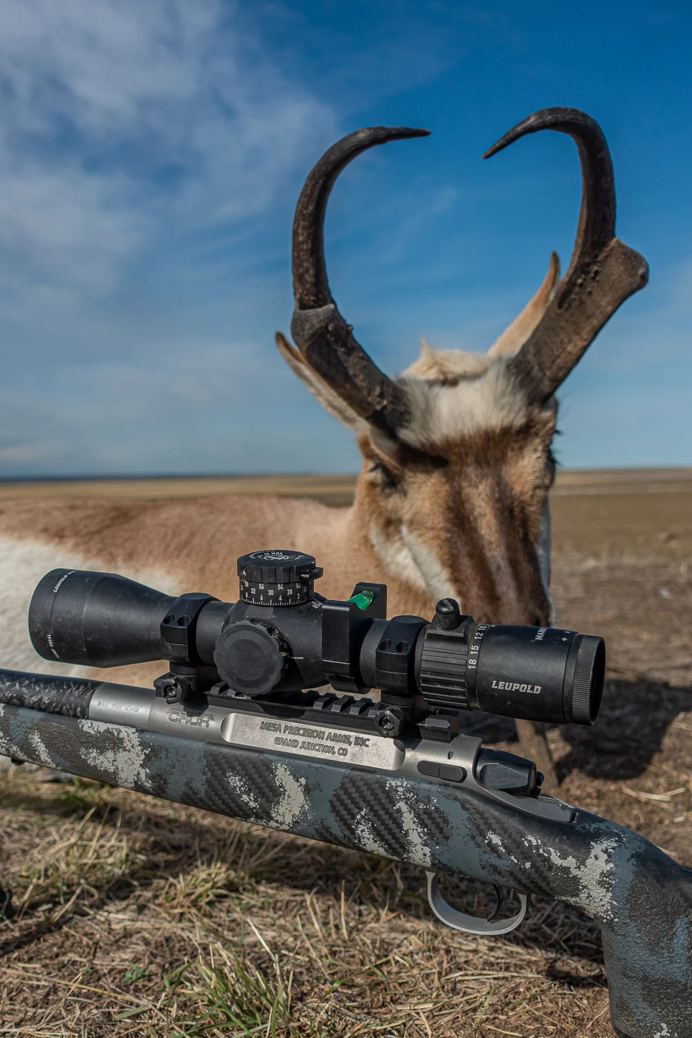 Mark 5HD dialed right in for a clean kill at 584 yards