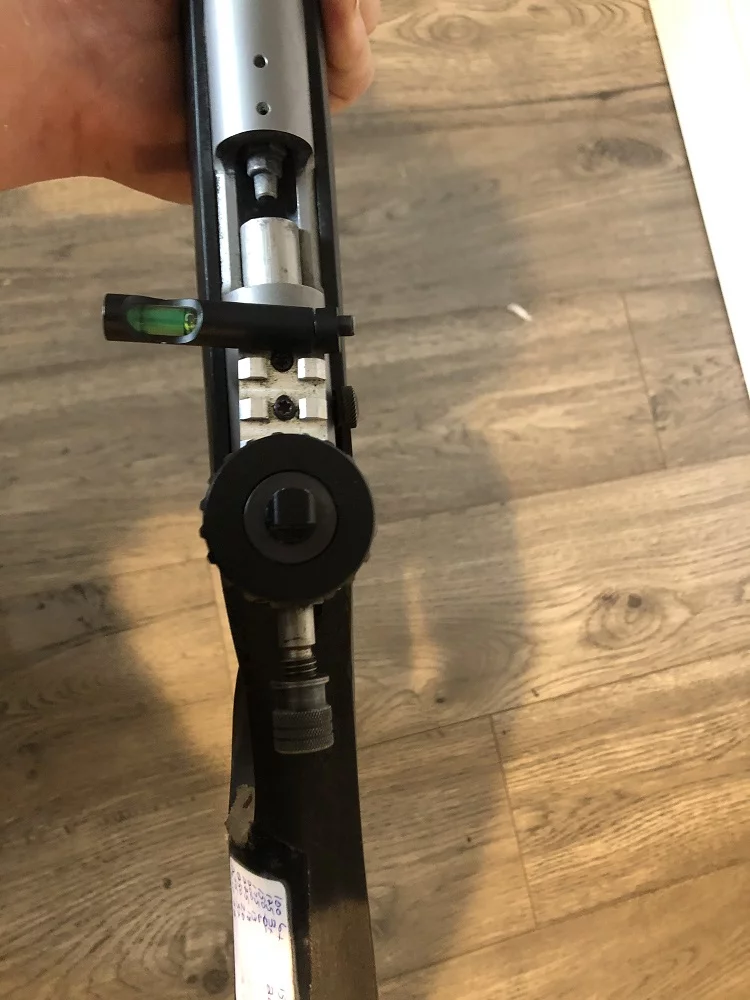 Level is a must for long range shooting