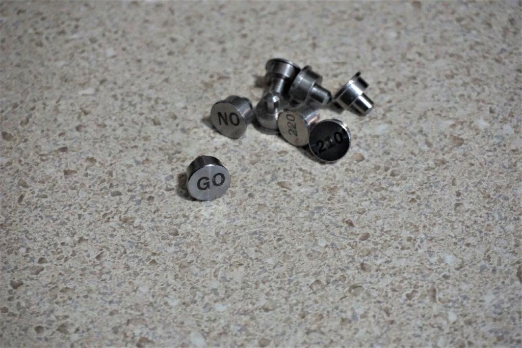 Test modules for measuring fitment
