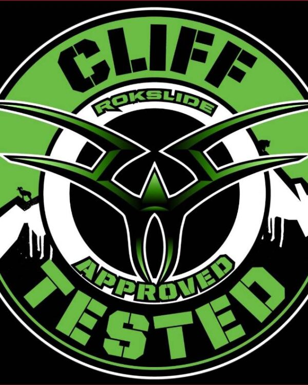 Cliff Tested Rokslide decal