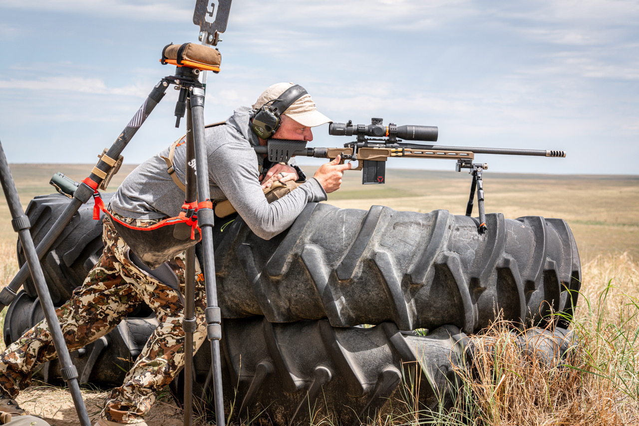 Shooting competition with the author