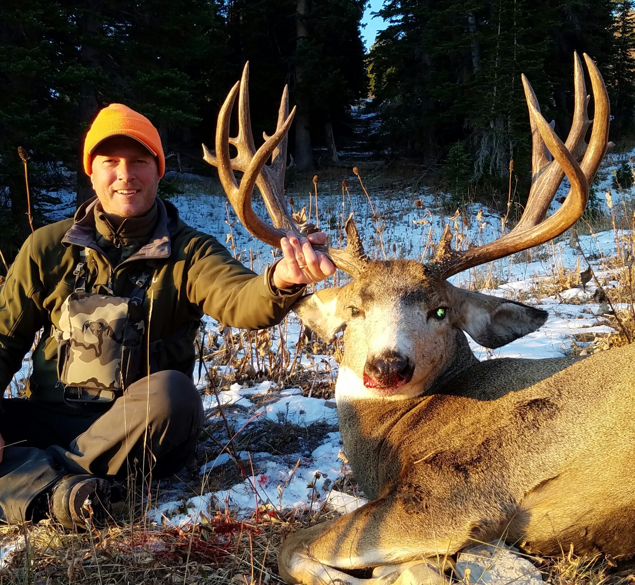 Jeff Short and his buck from an area with Antler Point Restrictions