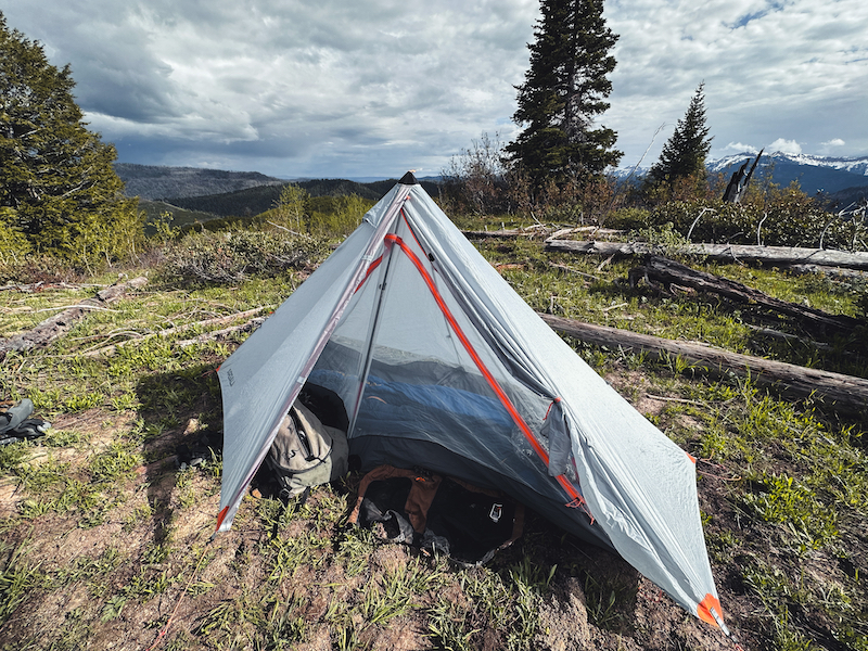 The Argali Owyhee tent is built for fast and light solo travel in a variety of conditions.