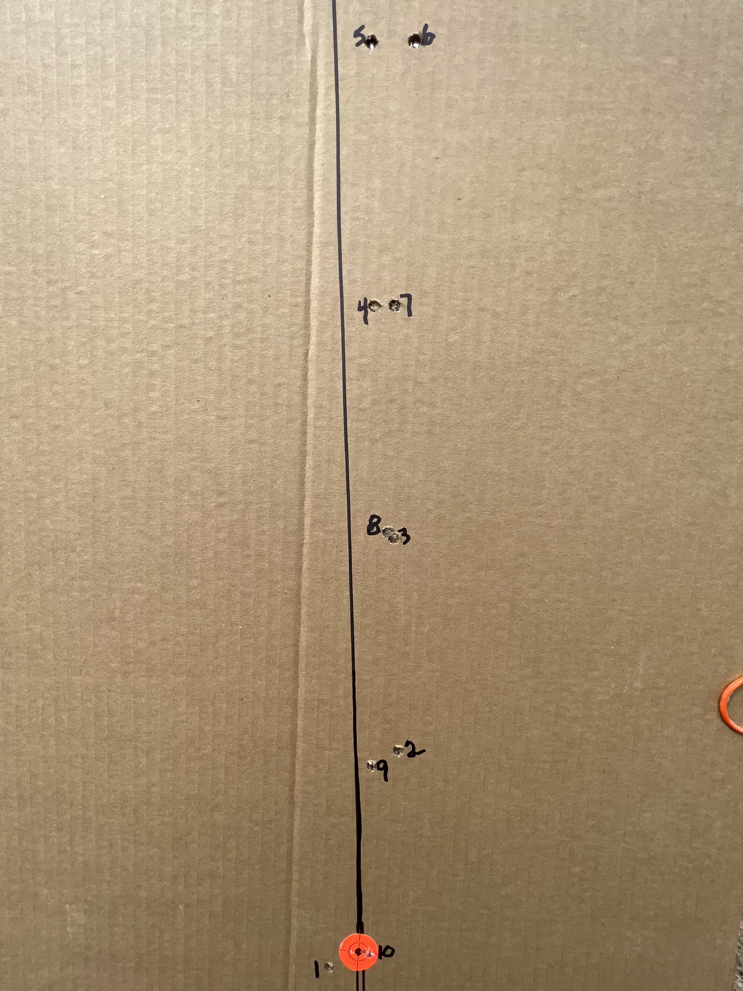 Tall target test. Tall target test.