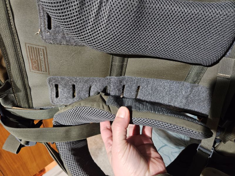 Adjusting the shoulder straps for proper fit