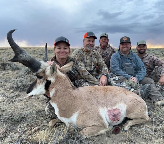 Giant Pronghorn with Chance Marshall of Extreme Outfitters