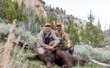 From Big Bucks to Bear Hunts: Catching Up with Jordan Budd Jordan Budd and Jaden Bales Bear Hunt Web
